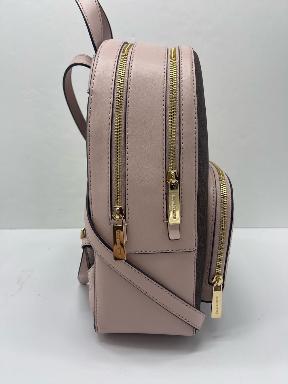 Michael Kors Jaycee Medium Zip Pocket Logo Backpack
Powder Blush 
NWT - Picture 4 of 16